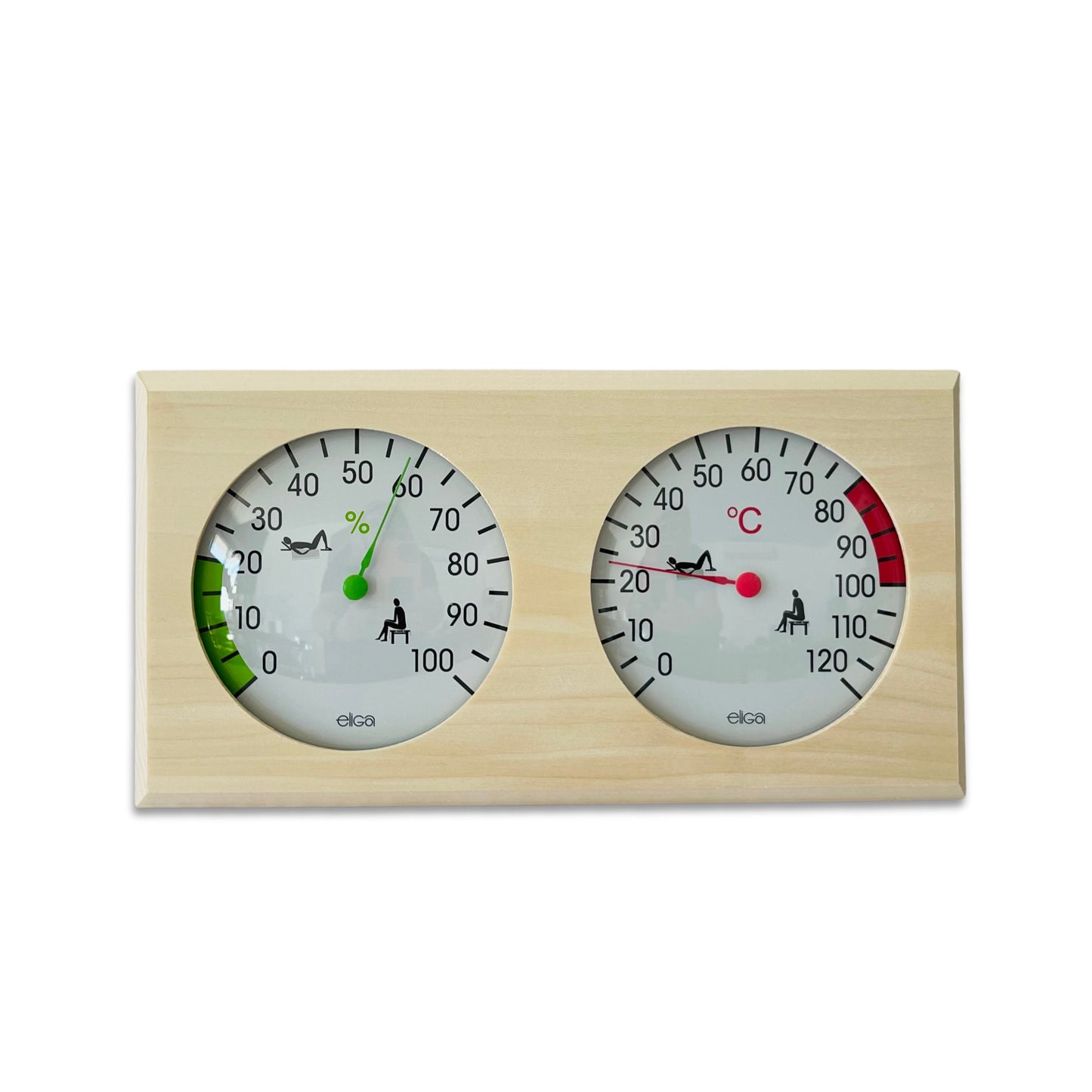Sauna Thermometer and Hygrometer